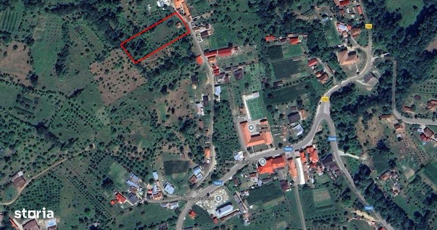 Casă cu 2 camere în Cicănești