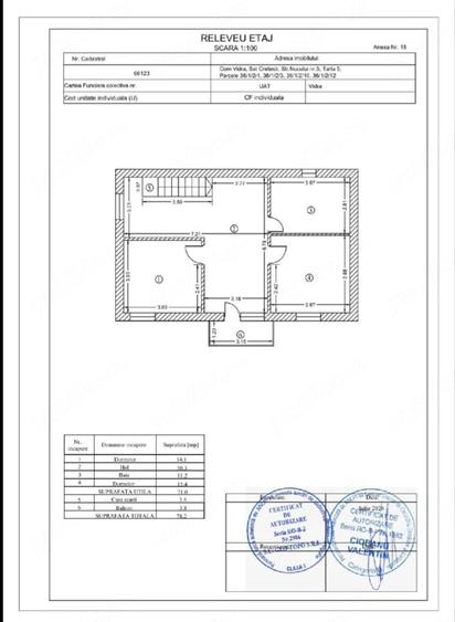 Casă cu 4 camere cu Teren 270 Mp în Crețești