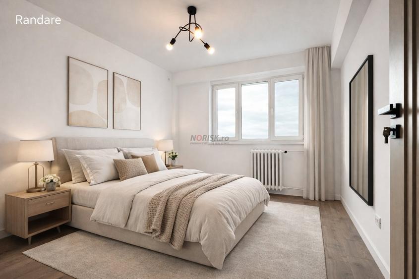 Apartament cu 3 camere decomandat în Titulescu