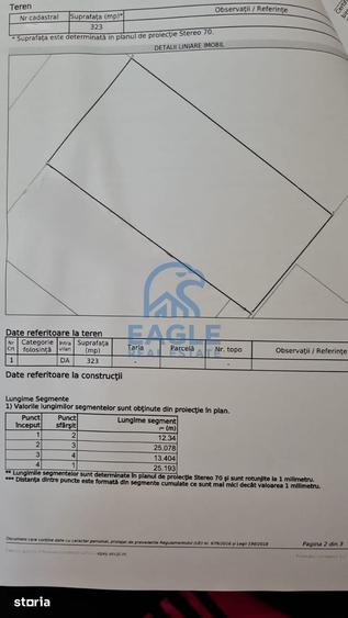 Elvila - Teren intravilan 323 mp cu 13 deschidere toate utilitatile - 1