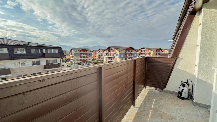 Apartament cu 2 camere semidecomandat, mobilat în Sânpetru
