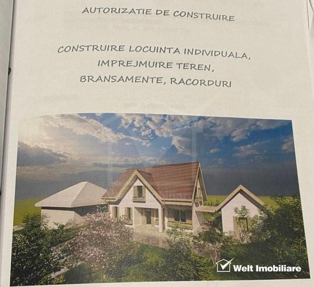 Teren Construcții intravilan de 682 mp, în Aiton
