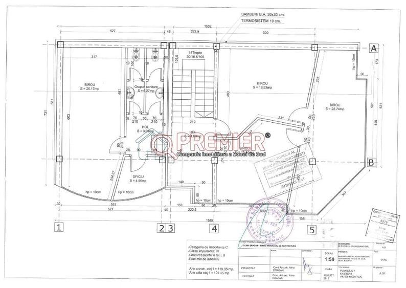 Spațiu comercial, de 924 mp, în Brâncoveanu