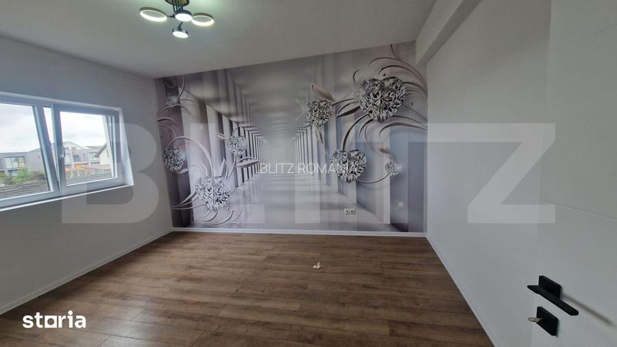 Duplex nou , Sanpetru 105 mp utili, 300 mp teren cu tva inclus INTABUL