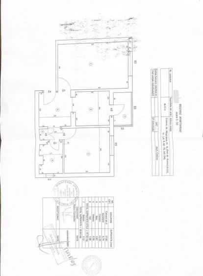 Apartament cu 2 camere decomandat, mobilat în Rovine