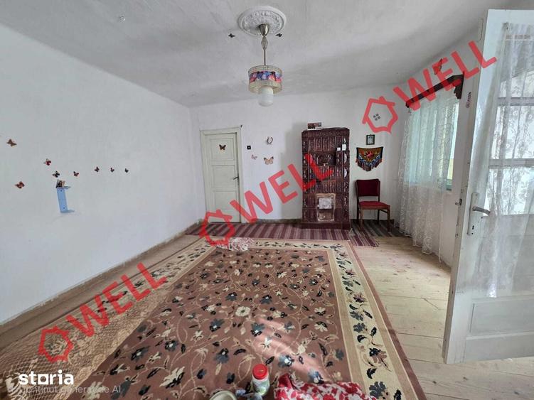 Casă cu 2 camere cu Teren 6823 Mp în Vama Buzăului