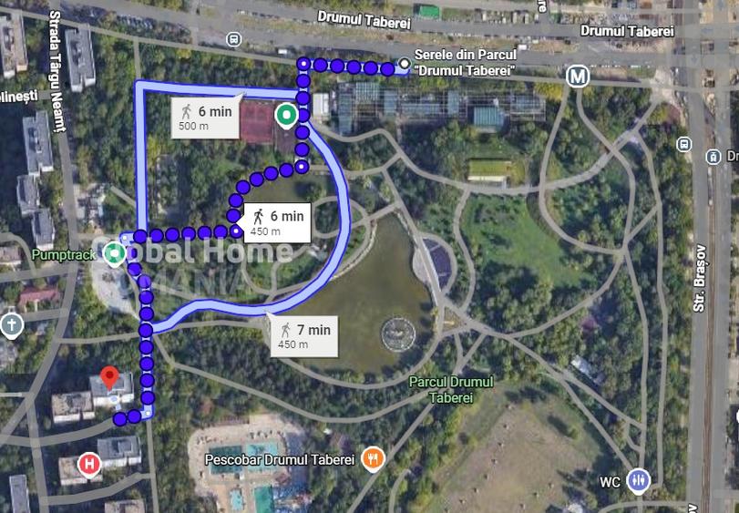 Parc Drumul Taberei | 2 Camere + Balcon | 6 Min. Metrou - 11
