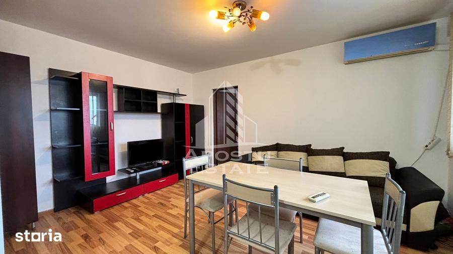 Apartament cu 2 camere nedecomandat în Soarelui