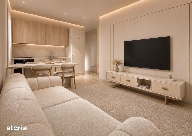 Apartament cu 2 camere decomandat în Chiajna