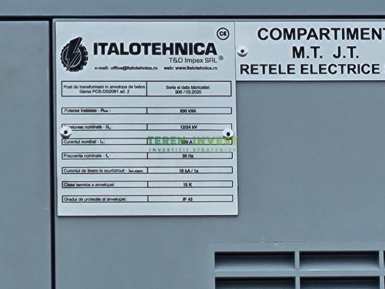 Teren Construcții intravilan de 540 mp, în Central