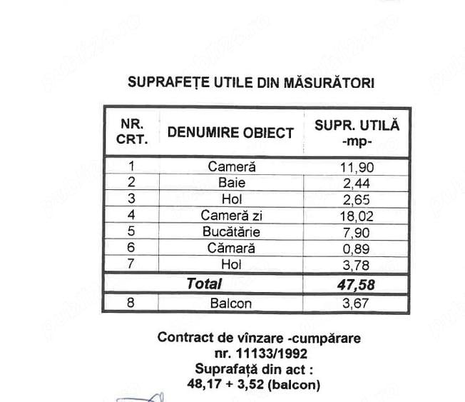 Apartament cu 2 camere semidecomandat în Central