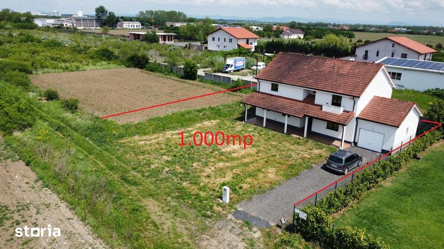 Casă cu 4 camere cu Teren 1000 Mp în Odoreu