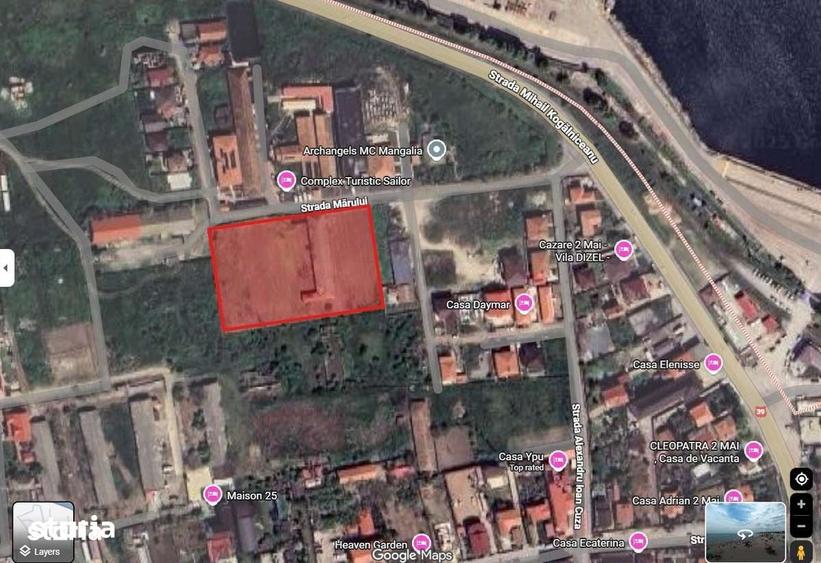 Teren de 7000 mp, în Limanu