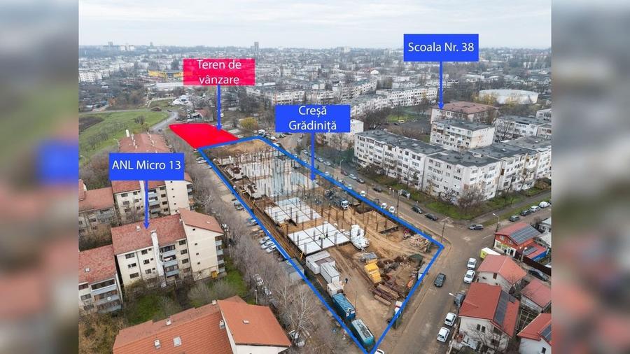 Teren Construcții intravilan de 1946 mp, în Central