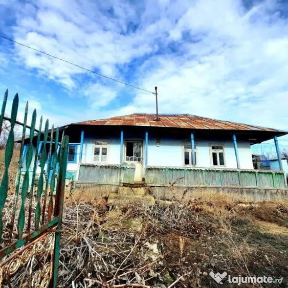 Casă cu 2 camere cu Teren 1628 Mp în Dănești