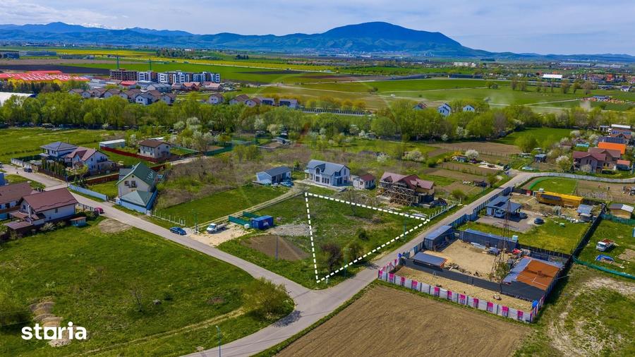 Teren intravilan 1,250mp Brasov / Comision 0% - 4