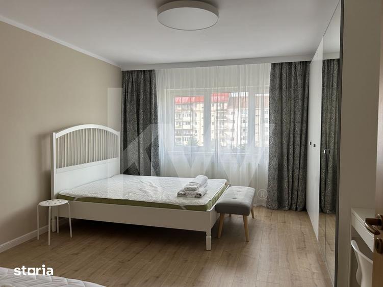 Apartament cu 2 camere semidecomandat, mobilat în Ștrand