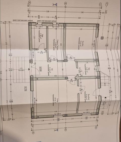 Casă cu 3 camere în Lumina