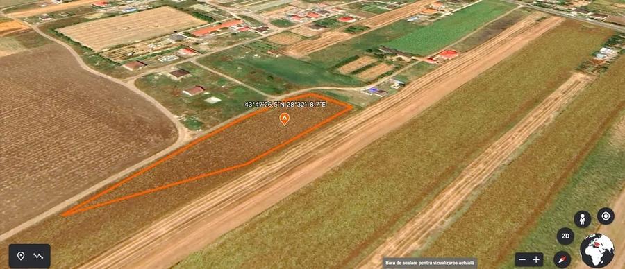 Teren extravilan de 4750 mp, în Limanu