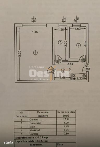 Garsoniera renovata, 33,23 mp utili, parter Berceni - 7