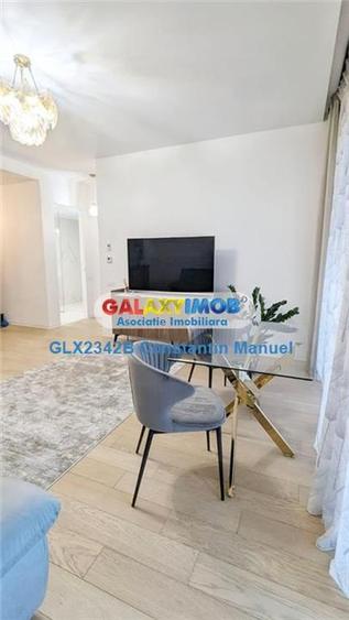 Apartament cu 2 camere semidecomandat, mobilat în Barbu Văcărescu