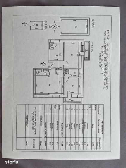 Apartament cu 4 camere în Central