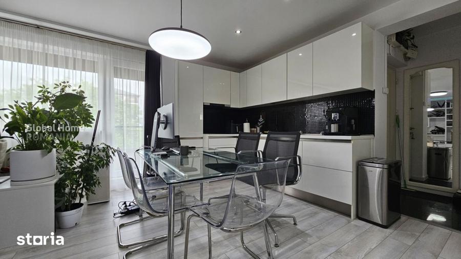 Apartament cu 3 camere, mobilat în Giulești