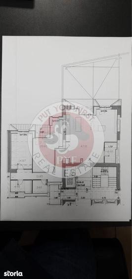 Apartament cu 4 camere semidecomandat în Tei