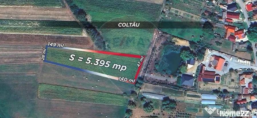 Teren în Coltău