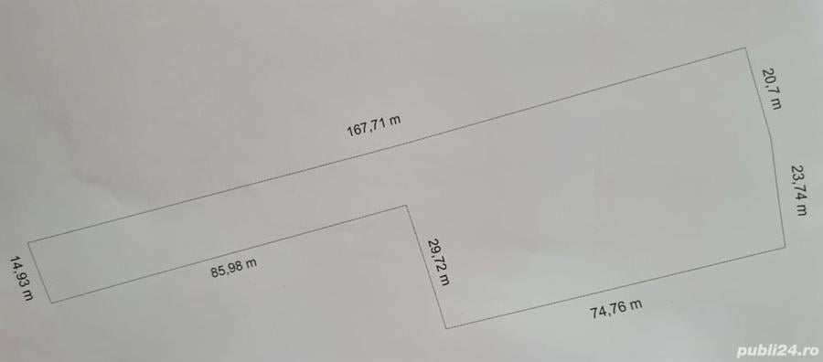 Teren de 4700 mp, în Copăceni