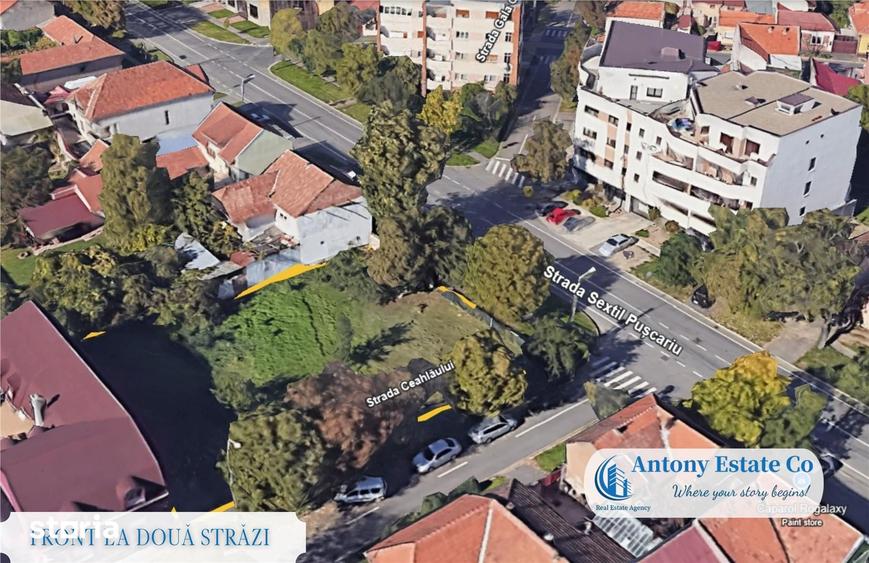 Teren de 1000 mp, în Central