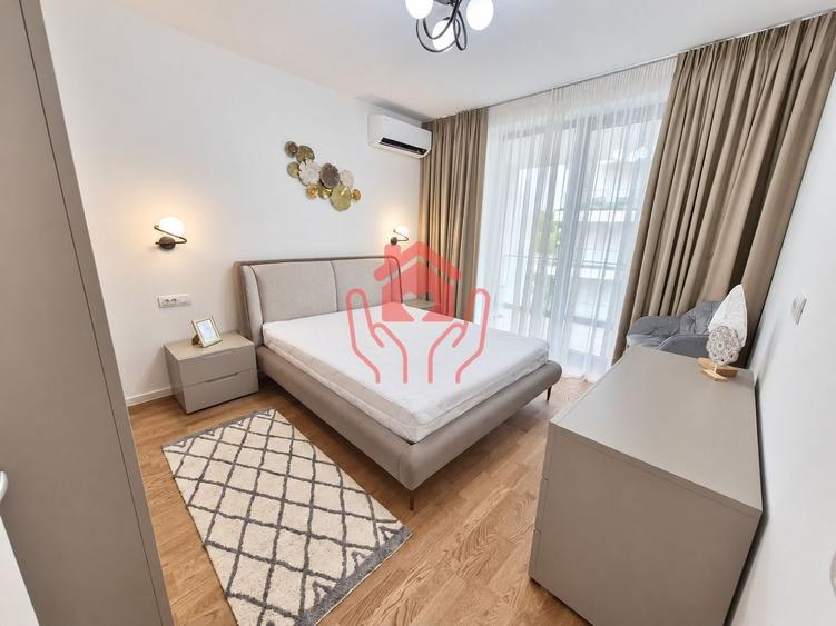 Apartament cu 2 camere decomandat, mobilat în Băneasa
