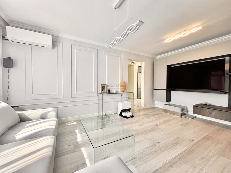 Apartament cu 3 camere semidecomandat, mobilat în Titan