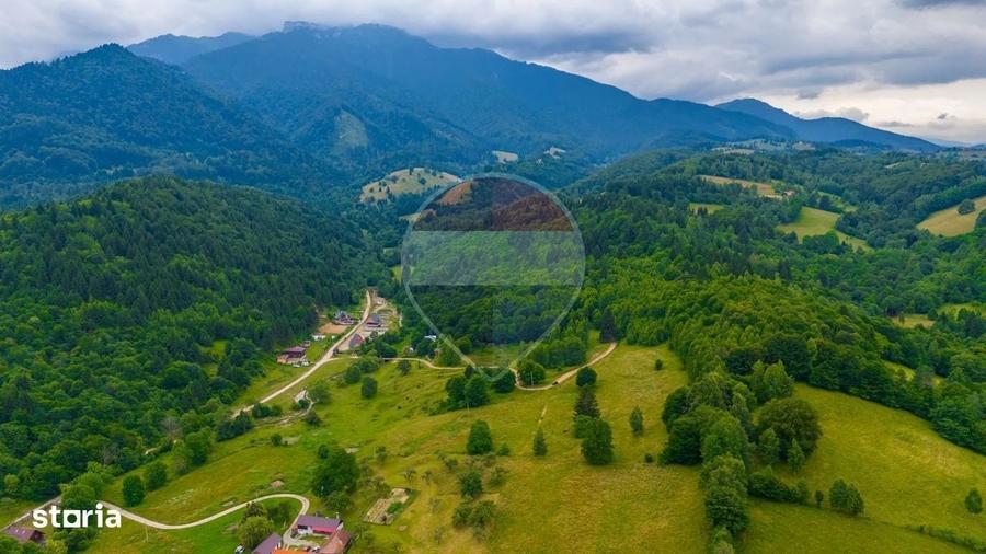 Teren intravilan 2,410mp Rasnov - Valea Panicelului, vedere panoramica - 3