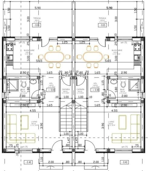 Duplex La Cheie, 3 Camere, De Neratat - 1