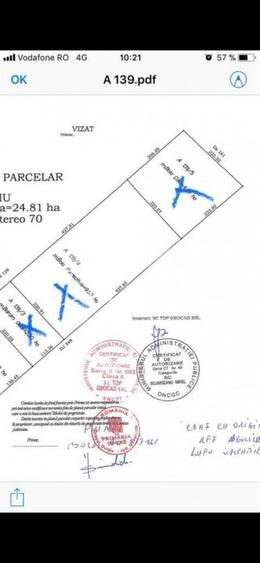 Teren agricol extravilan de 180000 mp, în Ovidiu