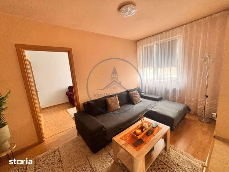 Apartament cu 3 camere, mobilat în Central