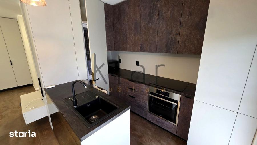 Apartament cu 2 camere semidecomandat, mobilat în Plopilor