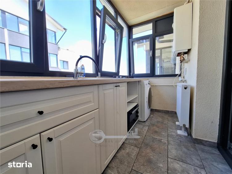 Apartament de inchiriat Valea Lupului, 2 camere, bloc 2022, parcare in - 10