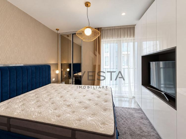 Apartament cu 2 camere semidecomandat, mobilat în Bună Ziua