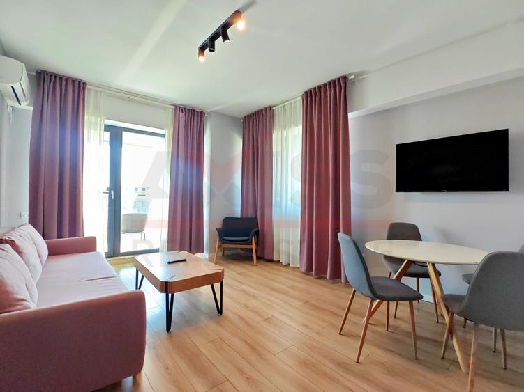 Apartament cu 2 camere decomandat, mobilat în Central