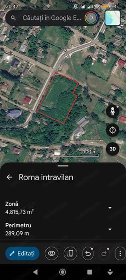 Teren de 21850 mp, în Roma