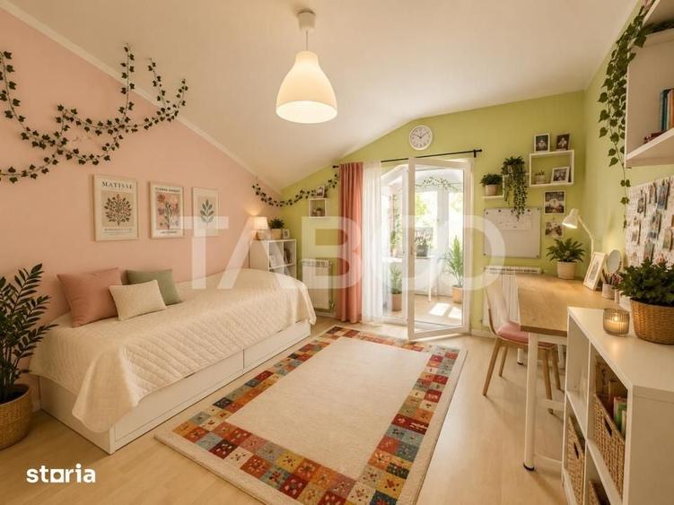 Casa individuala de vanzare - Sura Mica- 4 camere si 490 mp teren - 10