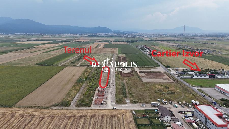 Teren Construcții intravilan de 5288 mp, în Est