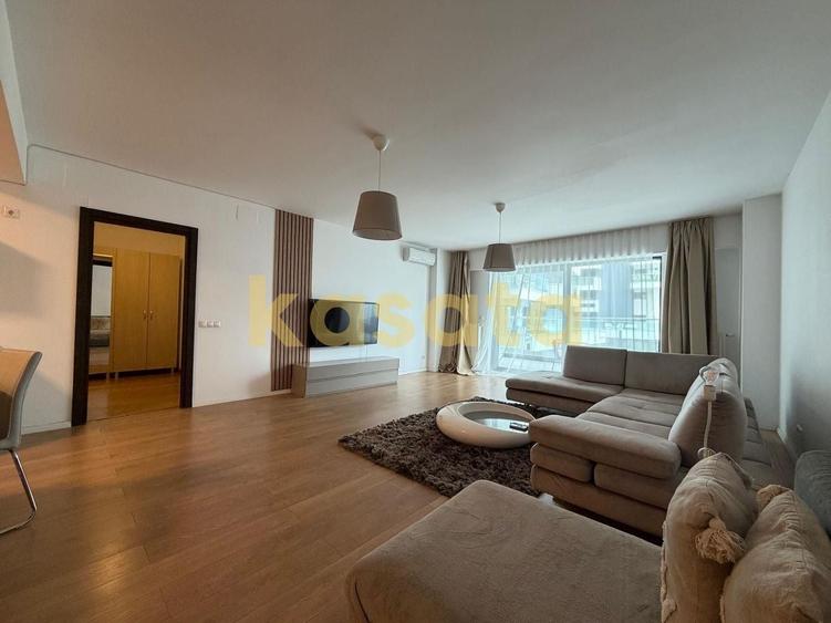 Apartament cu 2 camere decomandat, mobilat în Barbu Văcărescu