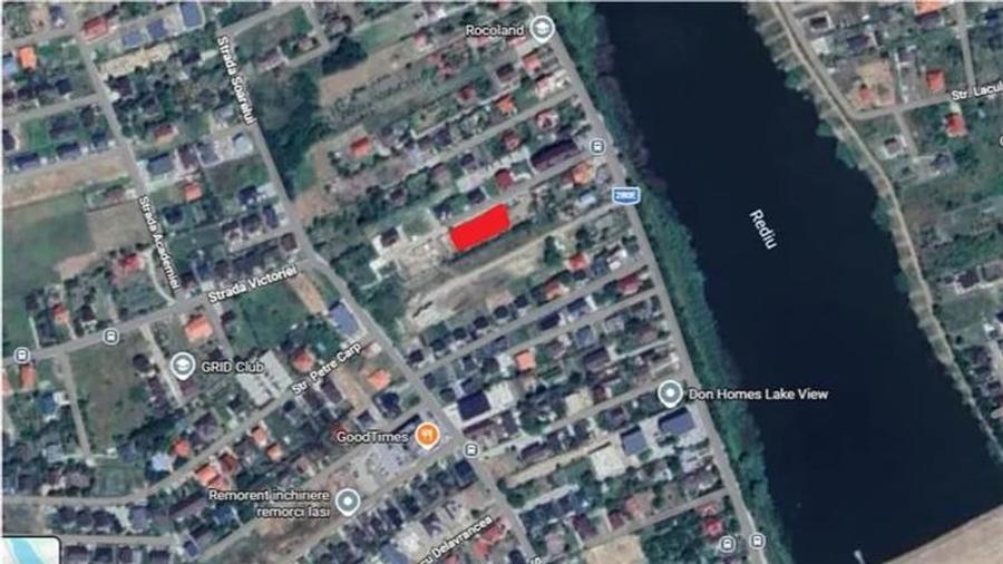 Teren Construcții intravilan de 1200 mp, în Rediu