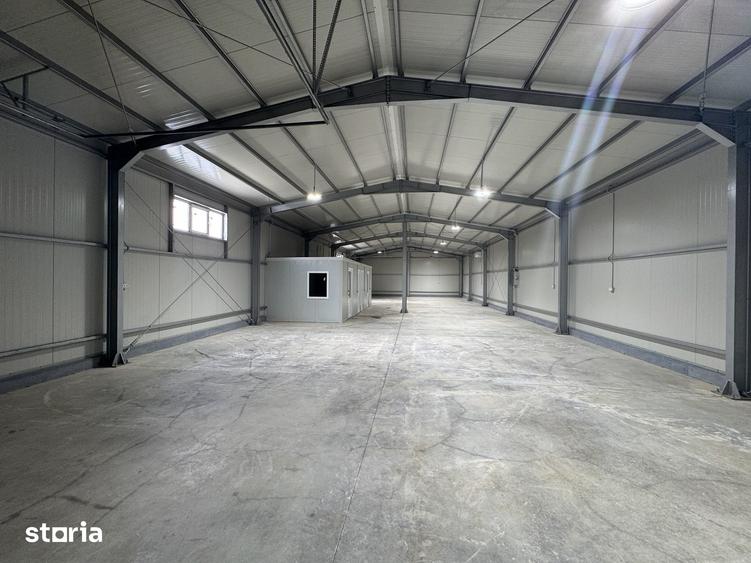 Hala noua 155 mp de inchiriat | Clinceni | Curte proprie | Acces A0 - 16