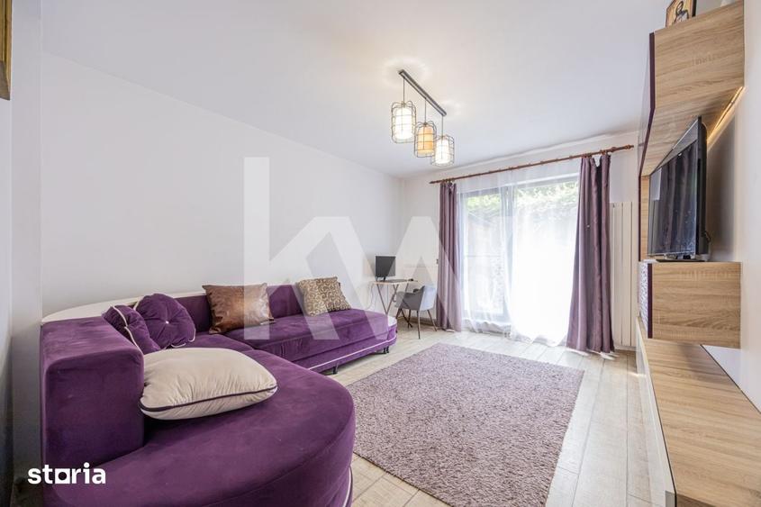 Apartament 2 camere+dressing |Mobilat si utilat |Gradina 29mp |Parcare - 14