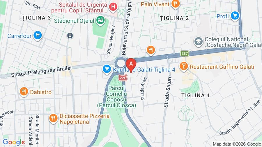 Garsonieră decomandată, mobilată în Țiglina 1