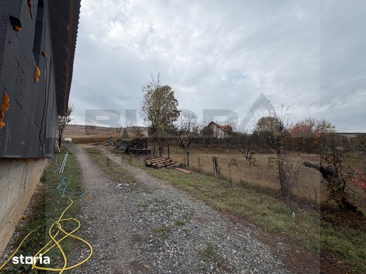 Casă cu 4 camere cu Teren 1000 Mp în Gârbău